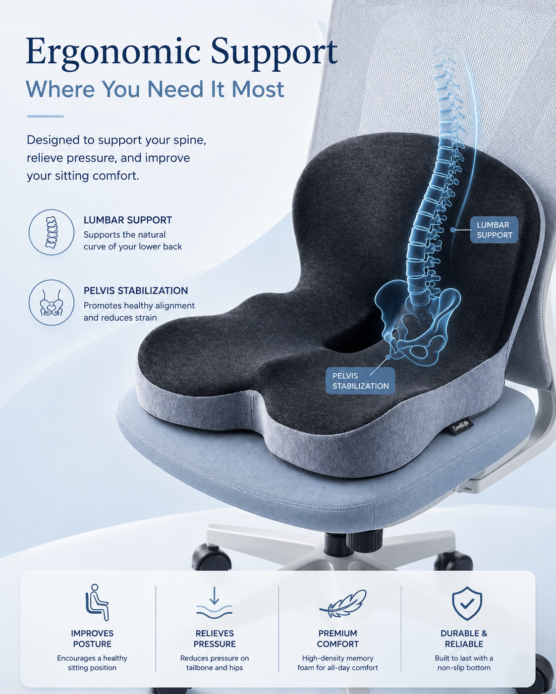 Zavora™ Orthopedic Cushion