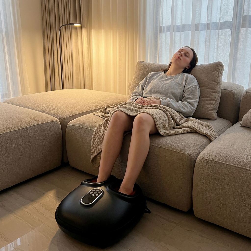 Zavora™  Deep Foot Massager with Heating