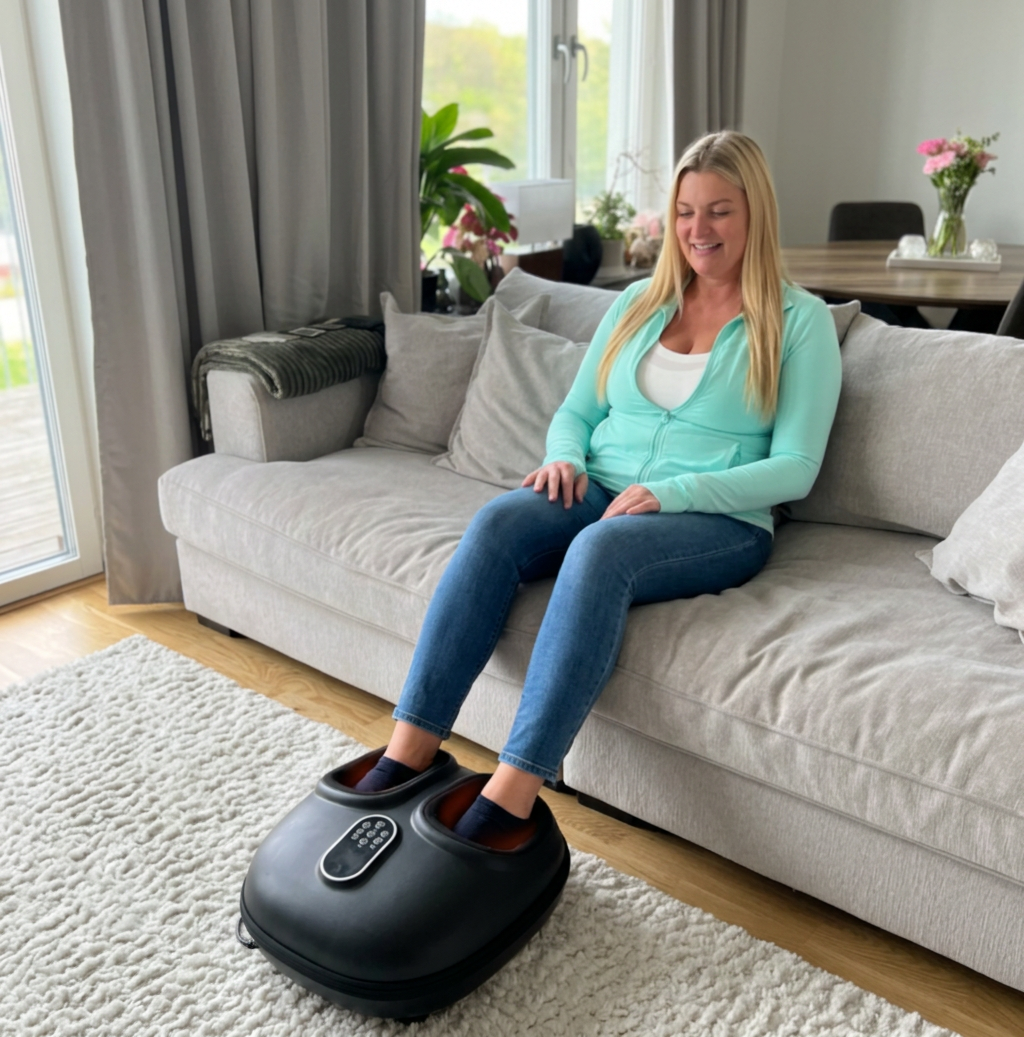 Zavora™  Deep Foot Massager with Heating