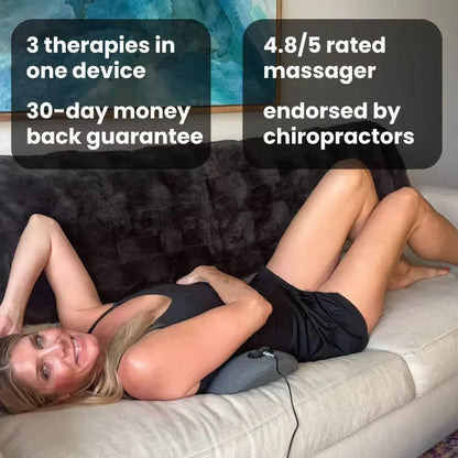 Zavora™ 3-in-1 Back Massager Pillow