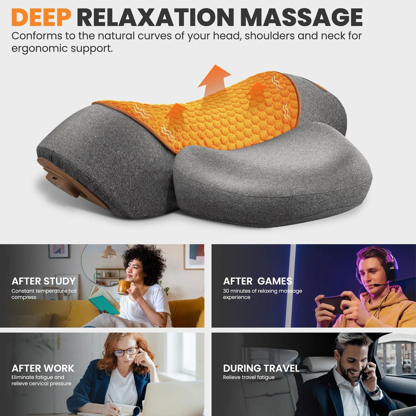 Zavora™ Neck Massager Pillow