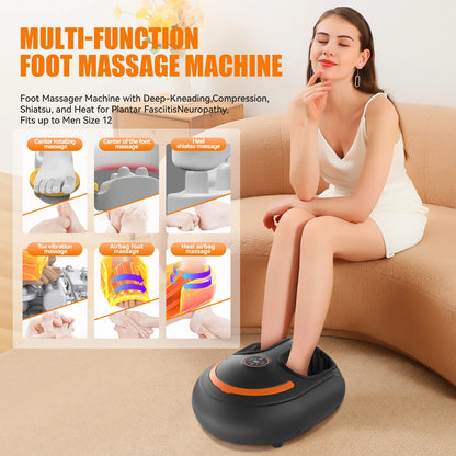 Zavora™  Deep Foot Massager with Heating